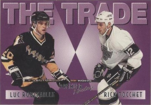 1994-95 Topps Premier - Luc Robitaille Rick Tocchet #346