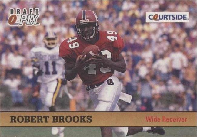 1992 Courtside Draft Pix Robert Brooks #123
