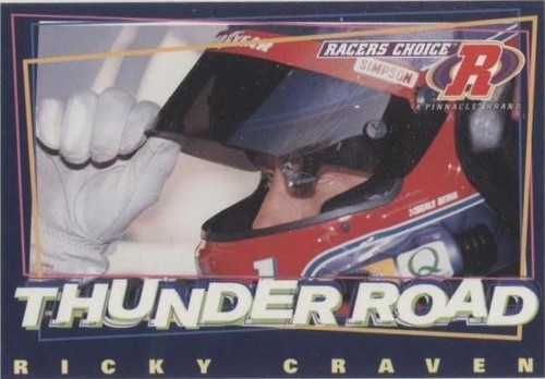 1997 Pinnacle Racers Choice - Ricky Craven #102