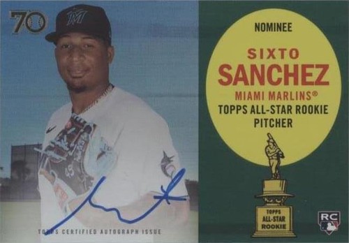 2021 Topps All-Star Rookie Cup - Sixto Sanchez #RCA-SS
