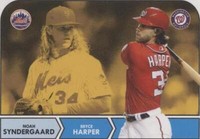 2018 Topps Throwback Thursday #TBT - Bryce Harper Noah Syndergaard #13