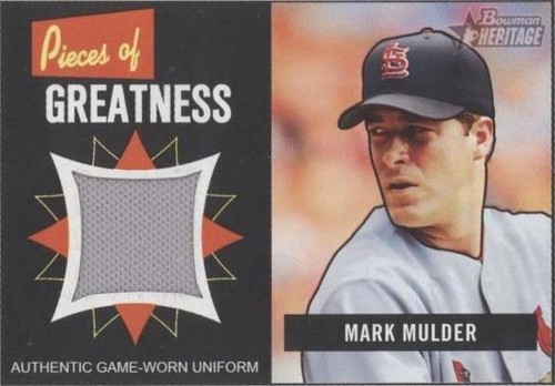 2005 Bowman Heritage - Mark Mulder #PG-MM