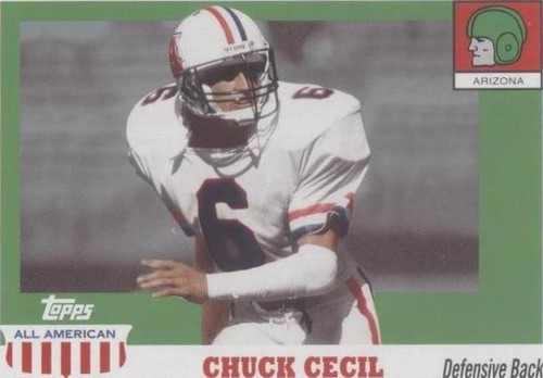 2005 Topps All American Retired Edition Chuck Cecil #72