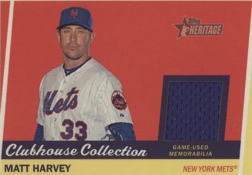 2016 Topps Heritage - Matt Harvey #CCR-MH