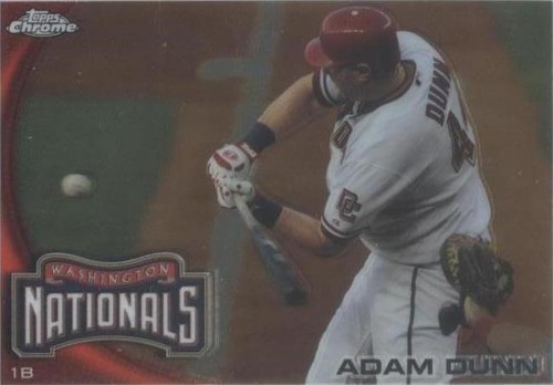 2010 Topps Chrome - Adam Dunn #84