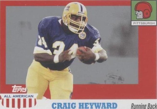 2005 Topps All American Retired Edition Craig Heyward #70