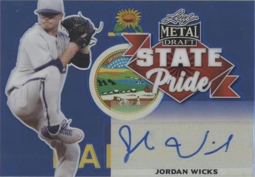2021 Leaf Metal Draft - Jordan Wicks #SP-JW2