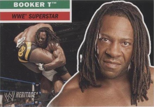 2005 Topps Heritage WWE - Booker T #34
