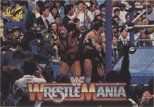 1990 Classic WWF The History of Wrestlemania - Ax Demolition Smash #46