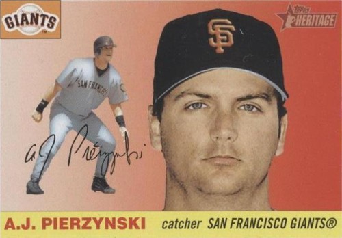 2004 Topps Heritage - A.J. Pierzynski #253