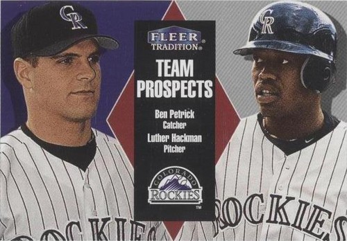 2000 Fleer Tradition - Ben Petrick Luther Hackman #318