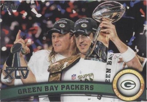 2011 Topps Aaron Rodgers Clay Matthews #247