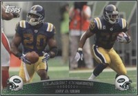 2009 Topps Leon Washington Thomas Jones #328