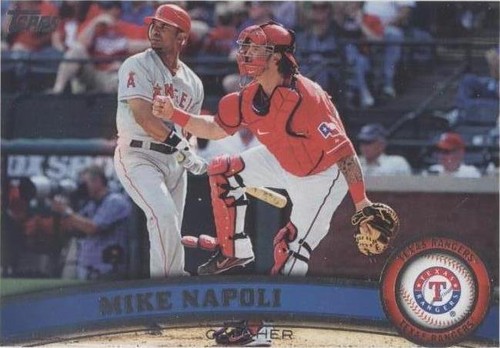 2011 Topps Update Series - Mike Napoli #US19