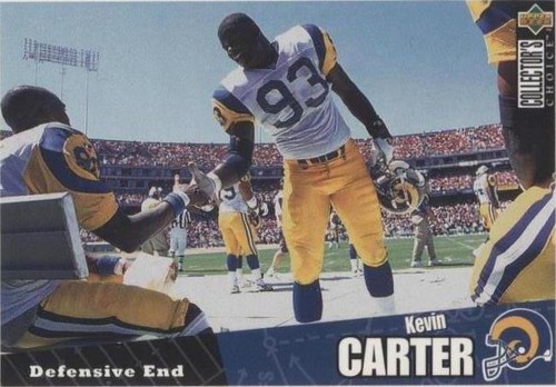 1996 Upper Deck Collector's Choice Kevin Carter #162
