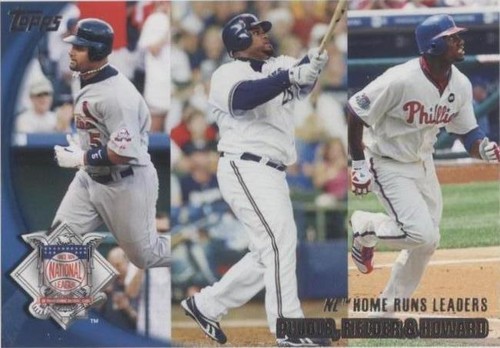 2010 Topps - Albert Pujols Prince Fielder Ryan Howard #206