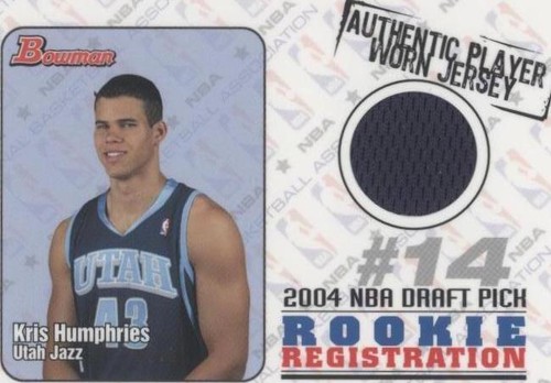 2004-05 Bowman Draft Picks & Prospects - Kris Humphries #ROR-KH