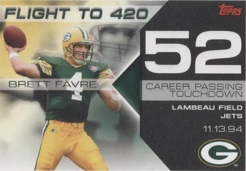 2007 Topps Brett Favre #BF-52