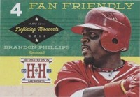 2013 Panini Hometown Heroes - Brandon Phillips #DM19