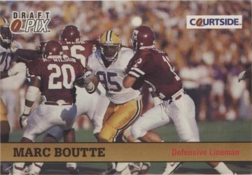 1992 Courtside Draft Pix Marc Boutte #116