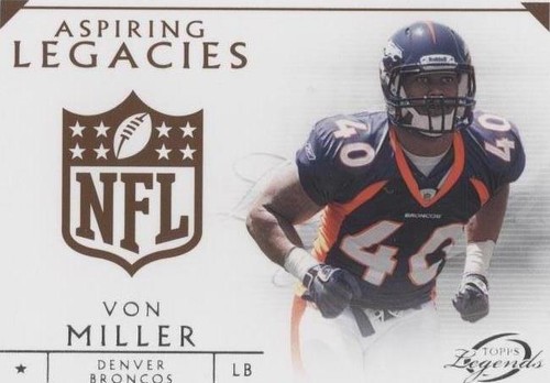 2011 Topps Gridiron Legends Von Miller #AL-VM
