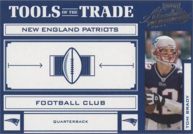 Playoff Absolute Memorabilia 2004 Tom Brady #TT-88