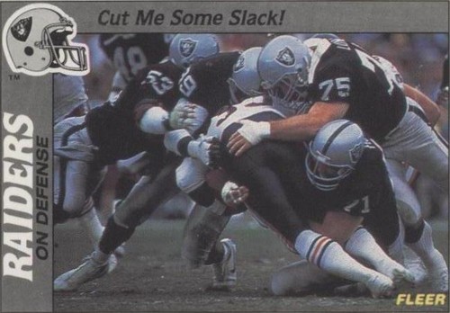 1988 Fleer Live Action Football Howie Long #24