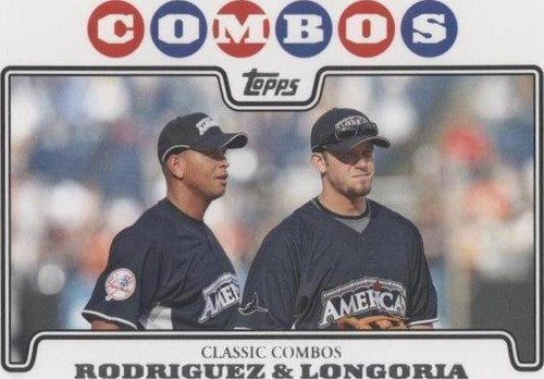 2008 Topps Updates & Highlights - Alex Rodriguez Evan Longoria #UH124