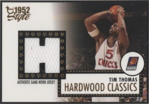 2005-06 Topps 1952 Style - Tim Thomas #HCR-TT
