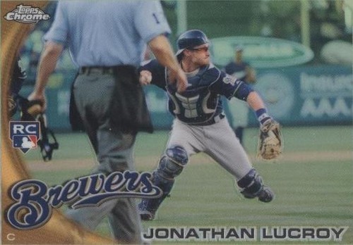 2010 Topps Update Series - Jonathan Lucroy #CHR24