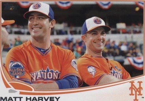 2013 Topps Update Series - David Wright Matt Harvey #US1