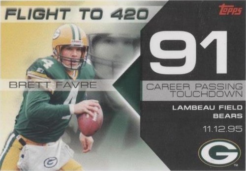 2007 Topps Brett Favre #BF-91