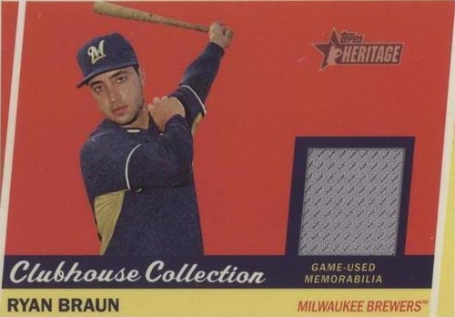 2016 Topps Heritage - Ryan Braun #CCR-RB