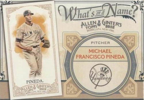 2012 Topps Allen & Ginter's - Michael Pineda #WIN15