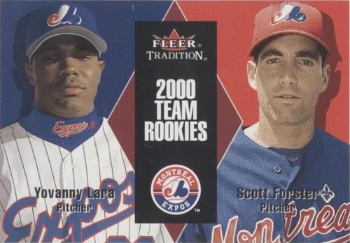2000 Fleer Tradition Update - Scott Forster Yovanny Lara #U115