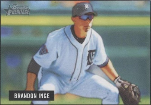 2005 Bowman Heritage - Brandon Inge #46