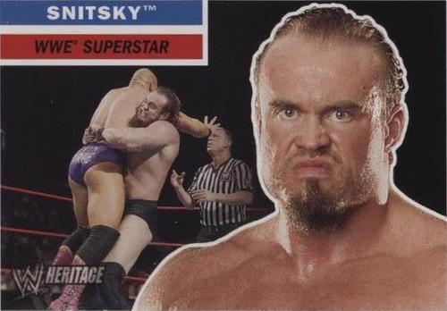 2005 Topps Heritage WWE - Snitsky #57