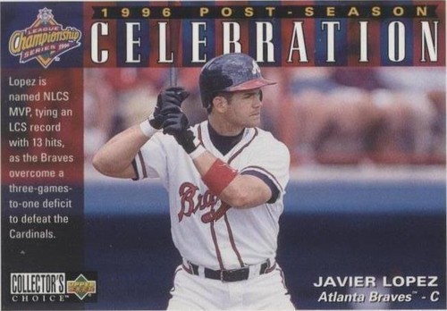 1997 Upper Deck Collector's Choice - Javy Lopez #222