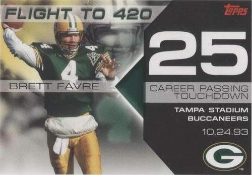 2007 Topps Brett Favre #BF-25