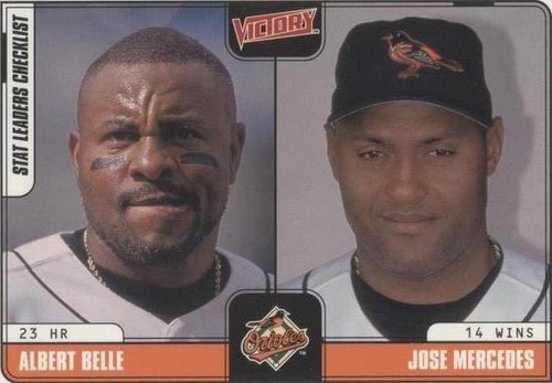 2001 Upper Deck Victory - Albert Belle Jose Mercedes #127