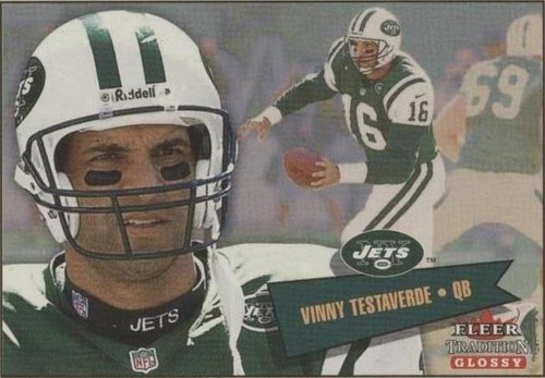 2001 Fleer Tradition Glossy Vinny Testaverde #245