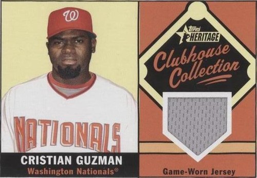 2010 Topps Heritage - Cristian Guzman #CCR-CG