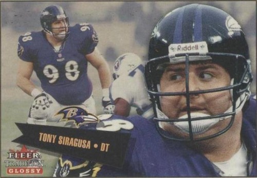 2001 Fleer Tradition Glossy Tony Siragusa #134