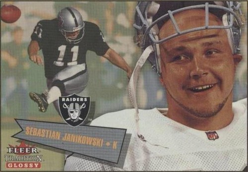 2001 Fleer Tradition Glossy Sebastian Janikowski #210