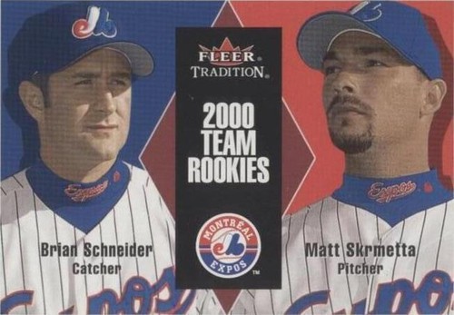 2000 Fleer Tradition Update - Brian Schneider Matt Skrmetta #U146