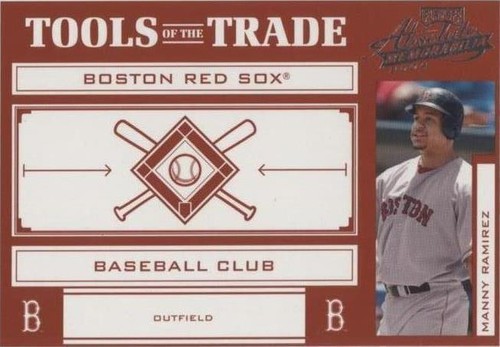 2004 Playoff Absolute Memorabilia - Manny Ramirez #TT-85