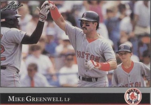 1992 Leaf - Mike Greenwell #89