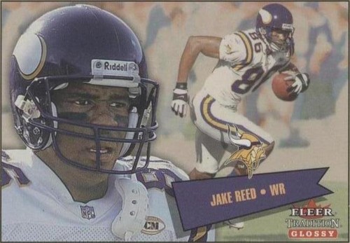 2001 Fleer Tradition Glossy Jake Reed #184