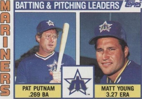 1984 Topps - Matt Young Pat Putnam #336