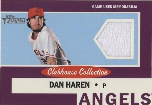 2013 Topps Heritage - Dan Haren #CCR-DH